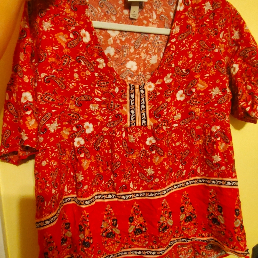 Paisley shirt - Knox Rose - Size M
